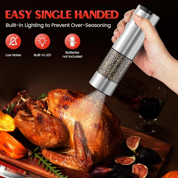 #2 Built-In LED Light for Night Cooking